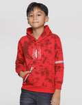 Marvel Sweater Spiderman Laba Stripe Anak Laki-laki
