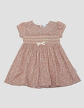 Pipiniko Woven Smock Midi Dress for Girls