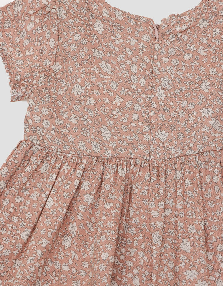 Pipiniko Woven Smock Midi Dress for Girls