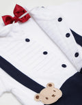 Pipiniko Formal Bear Romper Anak Bayi