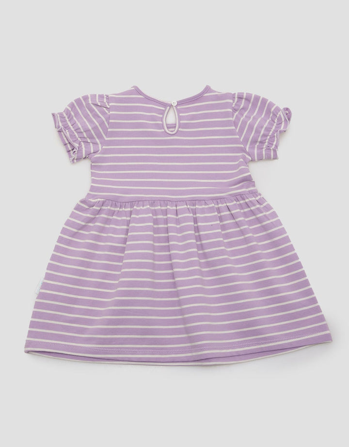 Pipiniko Salur Rabbit Midi Dress Anak Perempuan