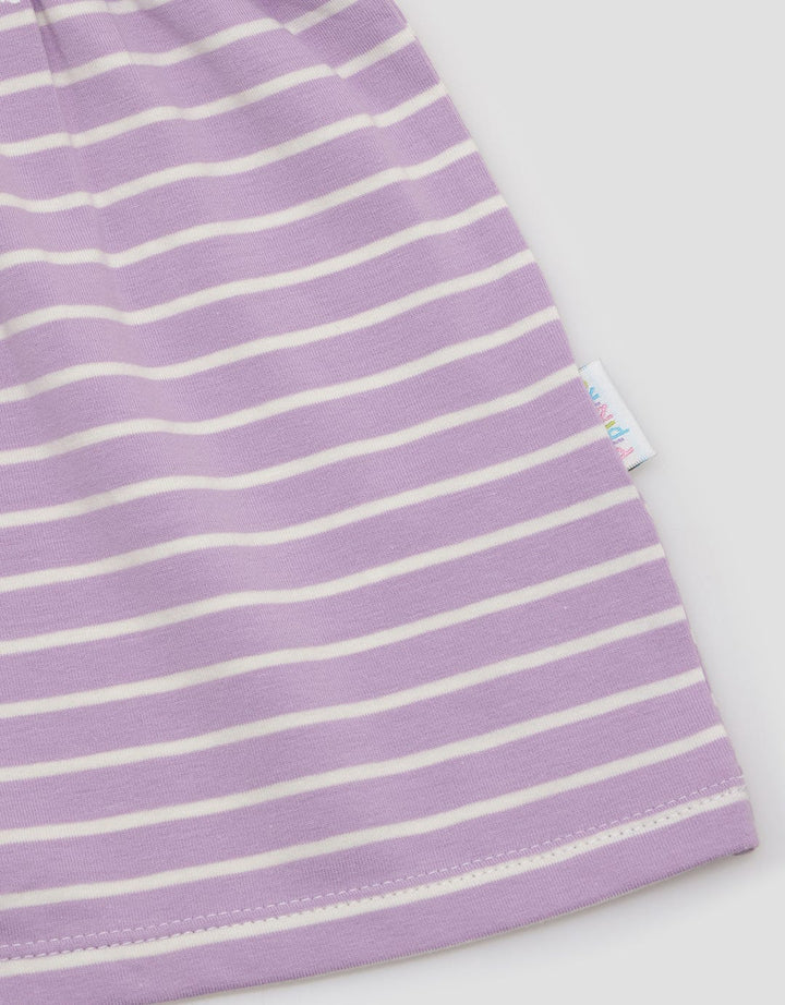 Pipiniko Salur Rabbit Midi Dress Anak Perempuan