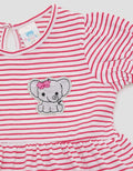 Pipiniko Salur Elephant Midi Dress for Girls