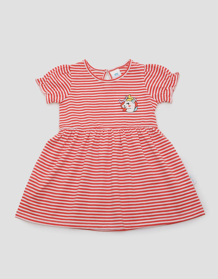 Pipiniko Salur Unicorn Midi Dress Anak Perempuan