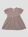 Pipiniko Salur Print Midi Dress Anak Perempuan