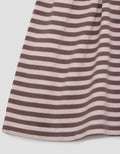 Pipiniko Salur Print Midi Dress Anak Perempuan