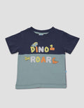 Pipiniko Dino Roar Kaos Anak Laki-laki