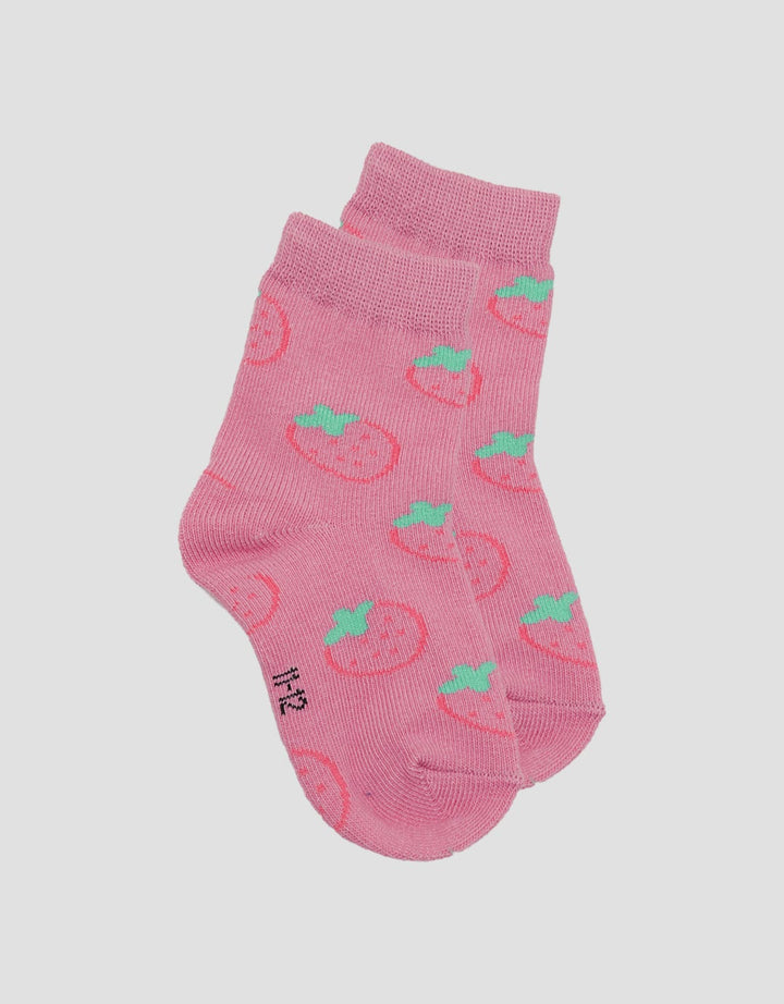 Pipiniko Socks Strawberry Print Series