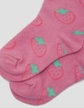 Pipiniko Socks Strawberry Print Series