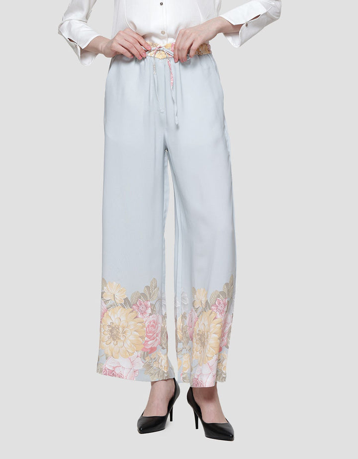 Cardinal Femme Floral Style Pallazo Celana Wanita