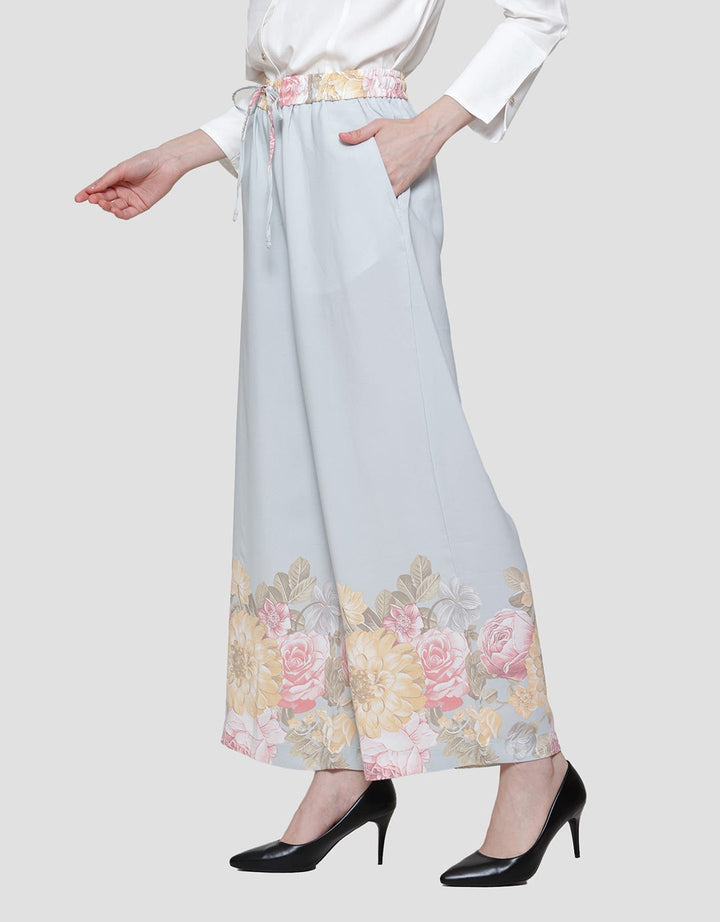 Cardinal Femme Floral Style Pallazo Celana Wanita
