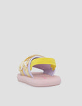 Little M Color Style Slipper Sandals for Girls