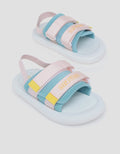 Little M Color Style Slipper Sandals for Girls