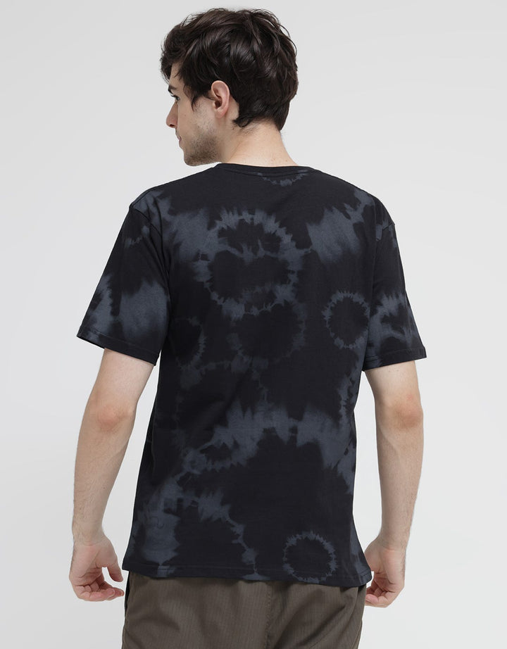 T Zone Short Sleeve T-Shirt Brush Pattern 1