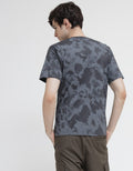 T Zone Short Sleeve T-Shirt Brush Pattern 2
