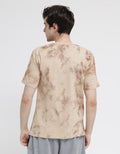 T Zone Short Sleeve T-Shirt Fullprint Theme Brush Pattern