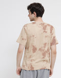 T Zone Short Sleeve T-Shirt Theme Brush Pattern