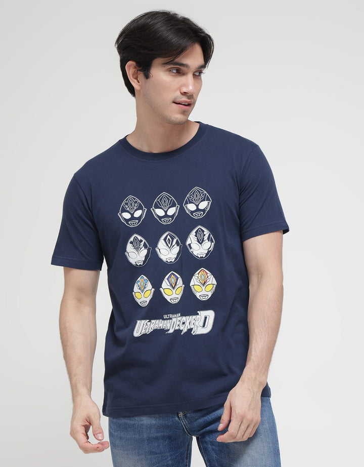 T Zone Short Sleeve T-Shirt Ultraman Print 10 Colors