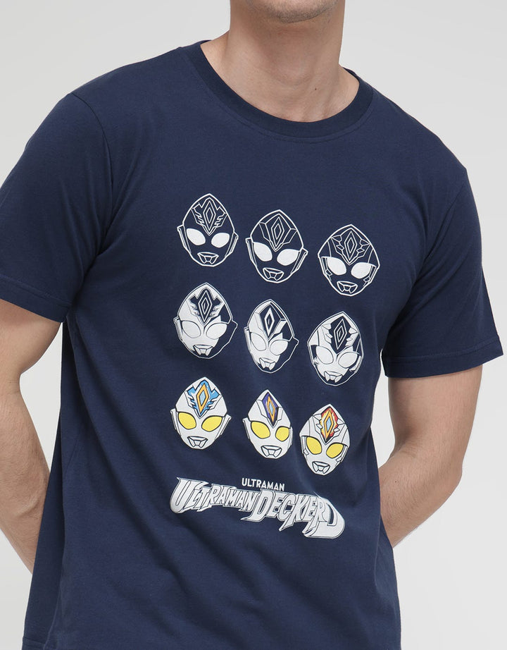 T Zone Short Sleeve T-Shirt Ultraman Print 10 Colors