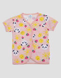 Pipiniko Strawberry Panda Kaus Bayi Perempuan