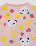 Pipiniko Strawberry Panda Kaus Bayi Perempuan
