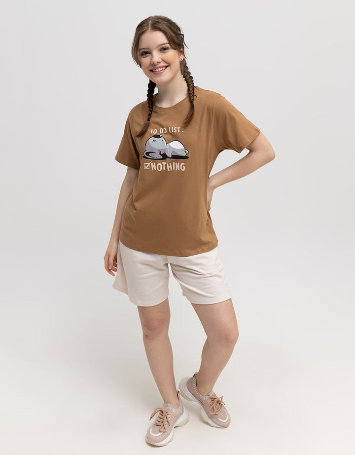 Nevada Short Sleeve T-Shirt To Do List Nothing