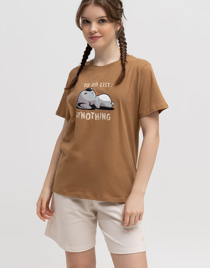 Nevada Short Sleeve T-Shirt To Do List Nothing