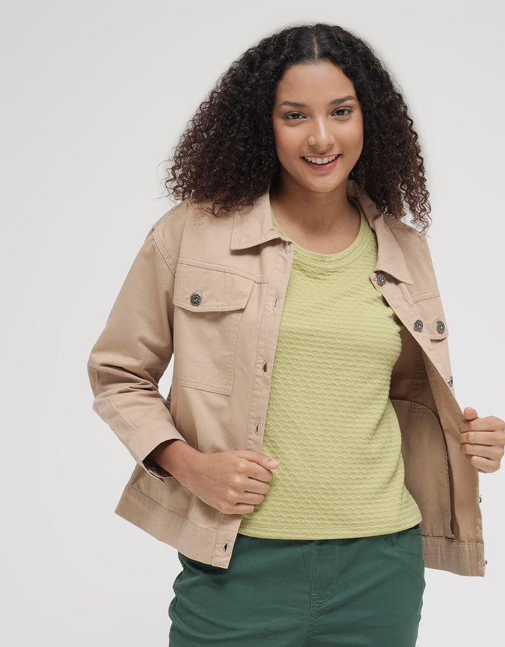 Nevada Jacket Solid Woven Basic