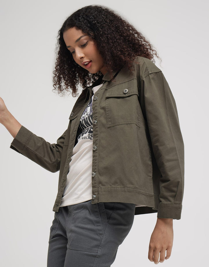 Nevada Jacket Solid Woven Basic