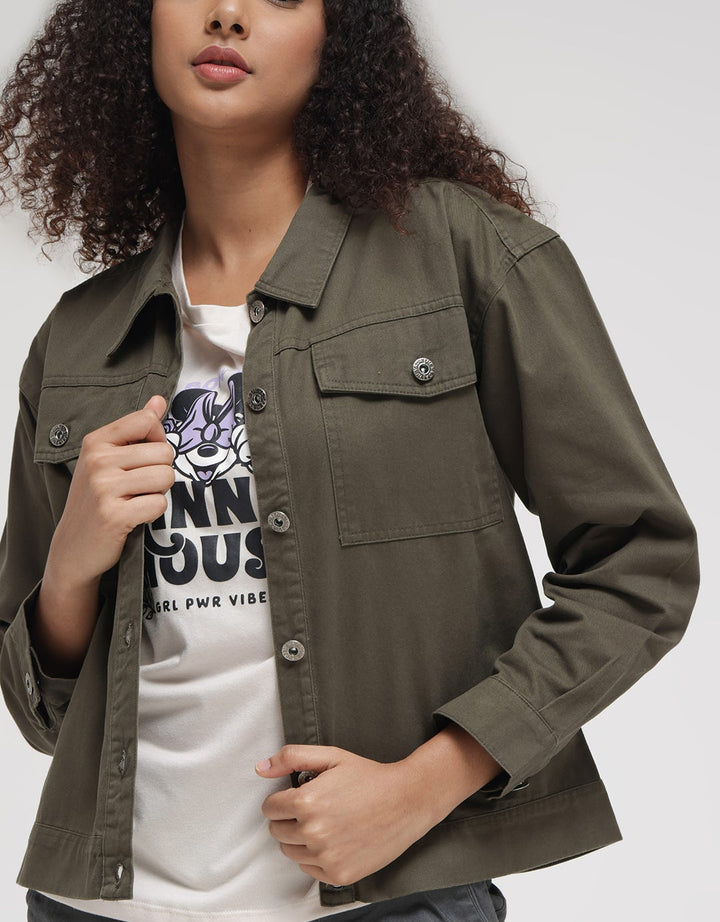 Nevada Jacket Solid Woven Basic
