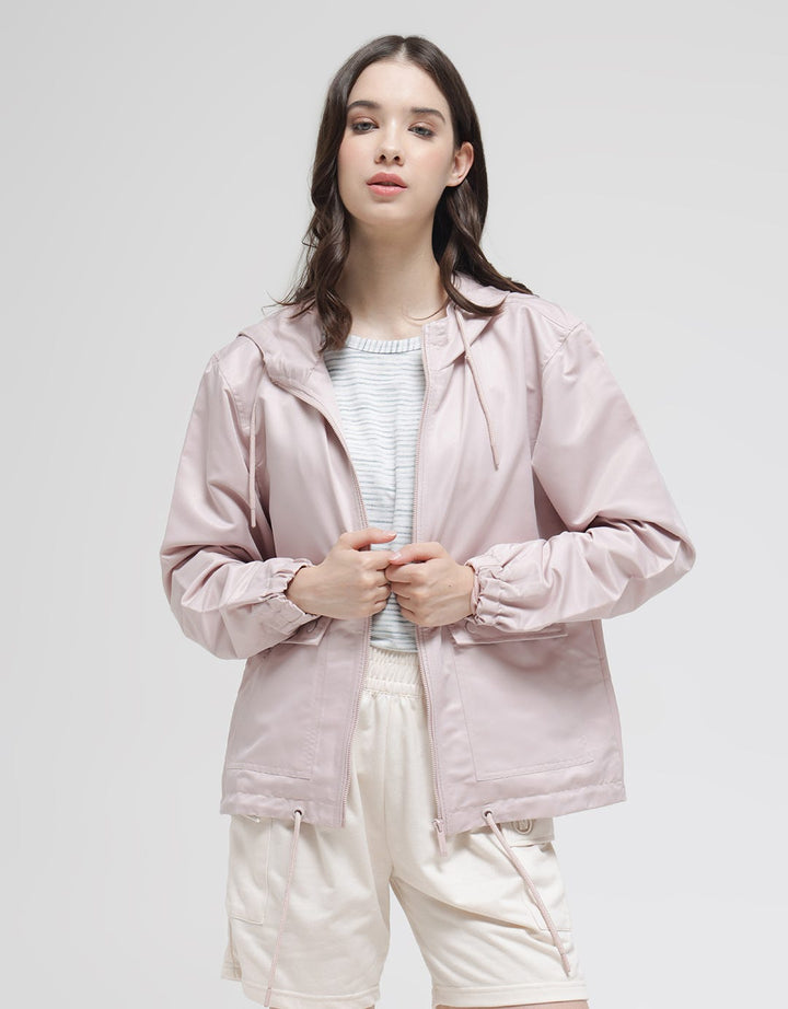 Nevada Jacket Solid Hoodie Zipper And Pocket