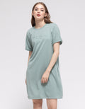 Nevada Jersey Step By Step Midi Dress Wanita