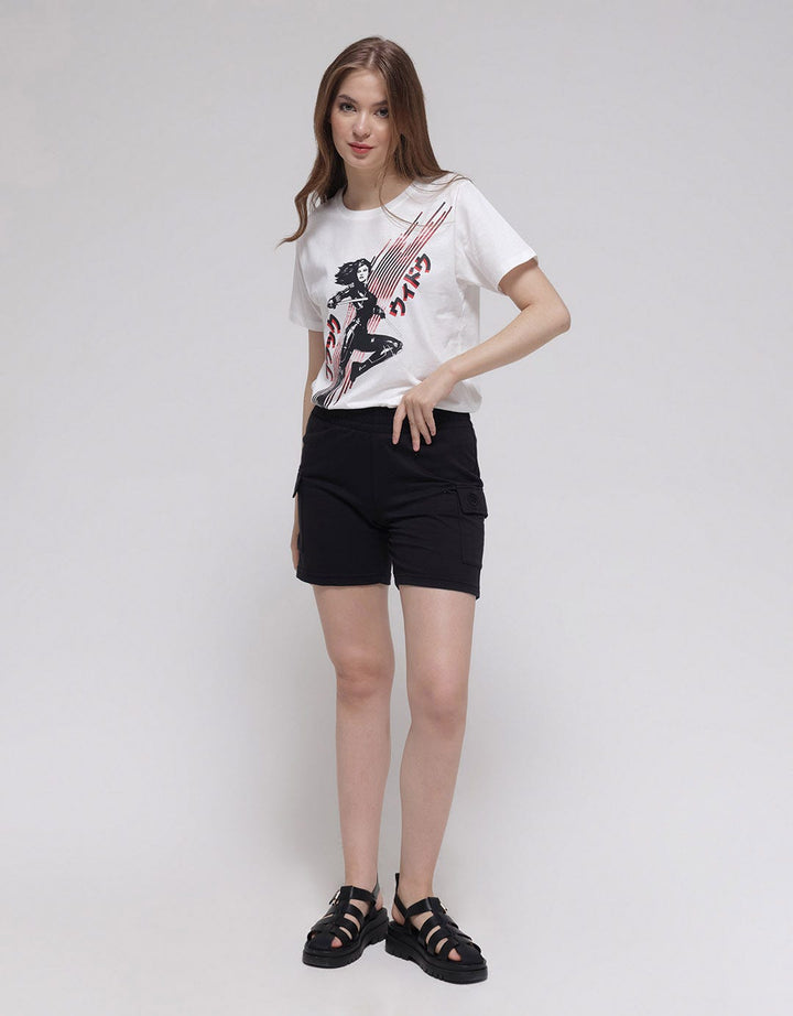 Nevada Solid Cargo Women's Shorts