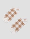 Nevada Checked Pattern Kaus Kaki Anak