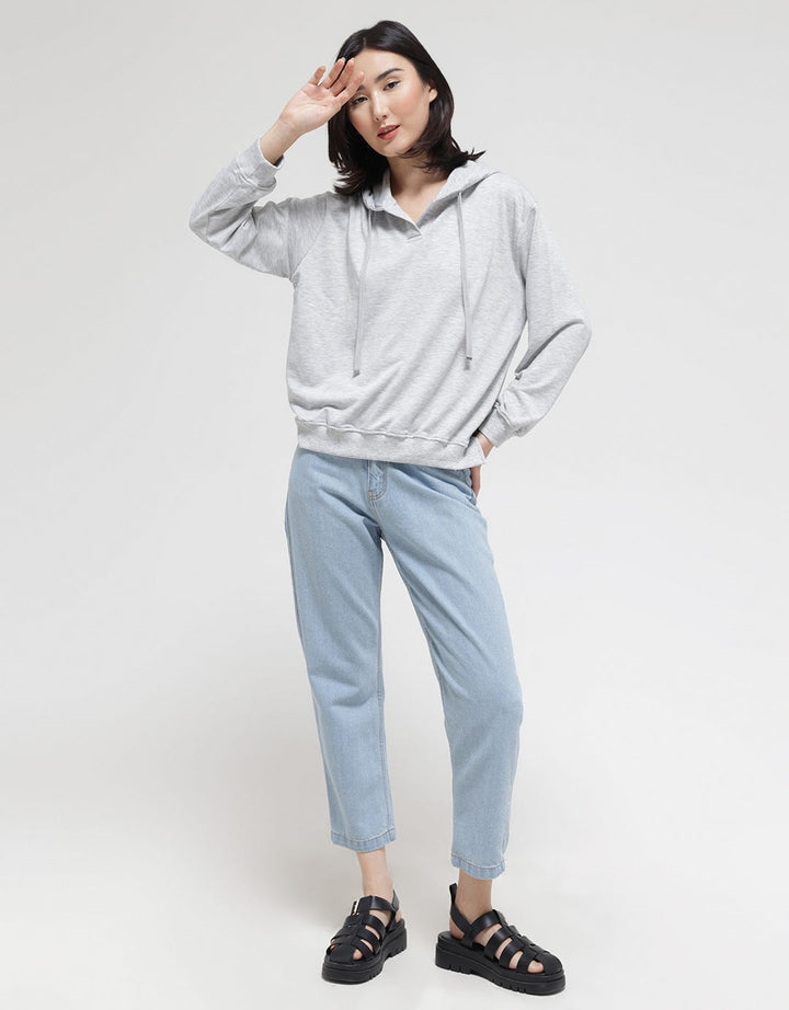 Nevada Sweatshirt Solid V Neck
