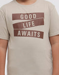 Nevada Printed Sand Boys T-Shirt