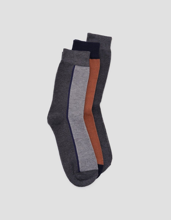 Cole Socks Casual 3Pk Square