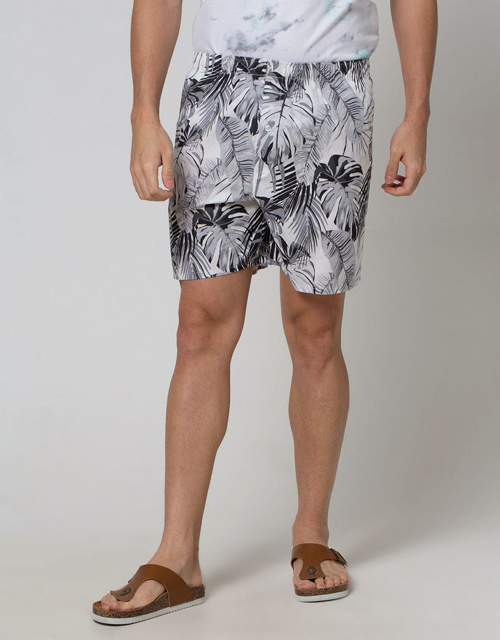 Cole Boxer Woven Tropical