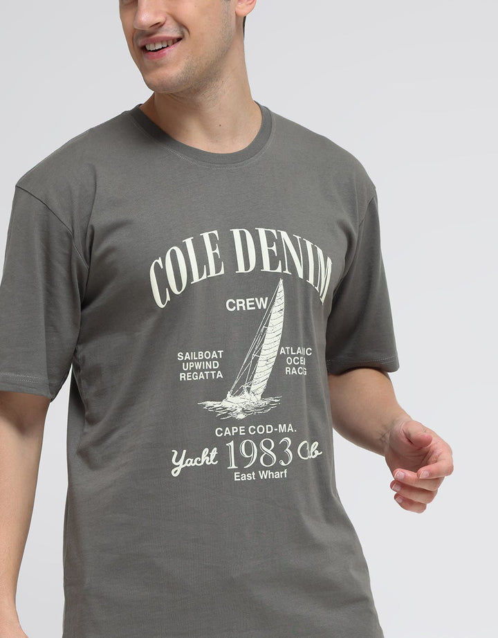 Cole Yacht Crew Kaos Casual Pria