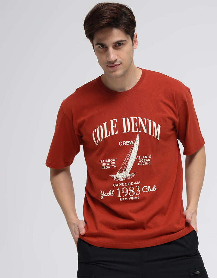 Cole Yacht Crew Kaos Casual Pria