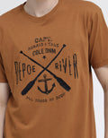 Cole Short Sleeve T-Shirt Marine Emblem
