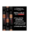 L'Oreal Paris Infallible 32H Matte Cover Foundation 257 - Warm Undertone