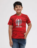 Marvel Short Sleeve T-Shirt Print Spiderman Tie Dye