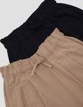 Suko Celana 3/4 Linen Katun Pants