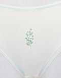 Nevada Brief Mini Panty With Blue Petite Flower