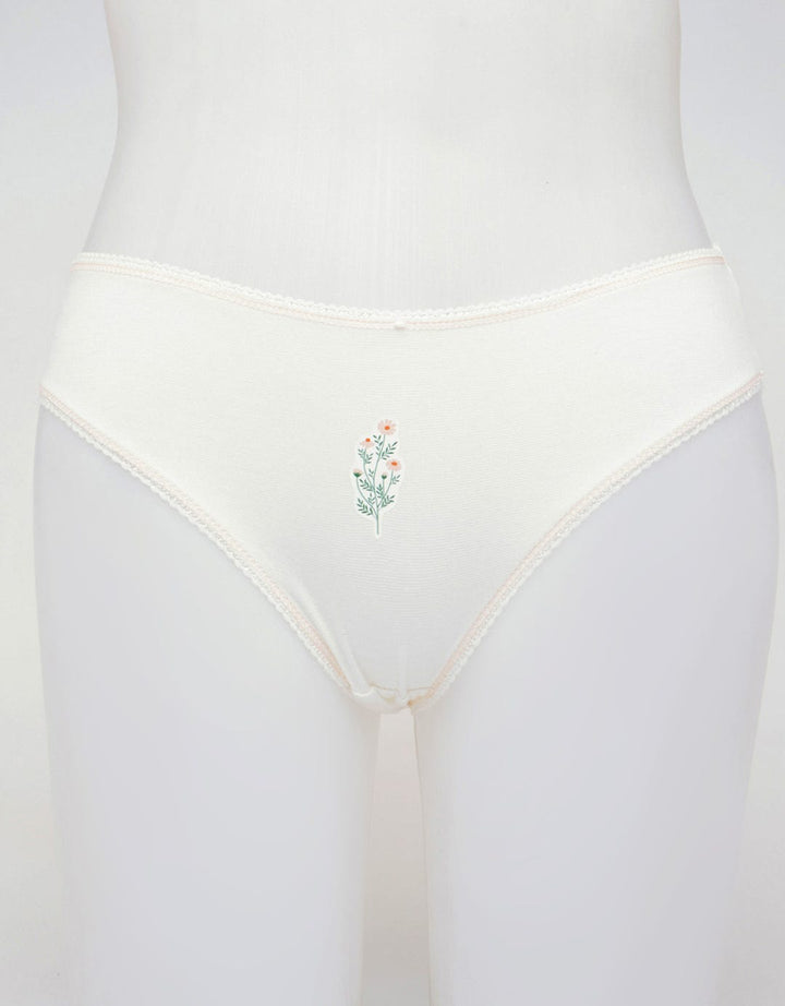 Nevada Brief Mini Panty With Pink Petite Flower