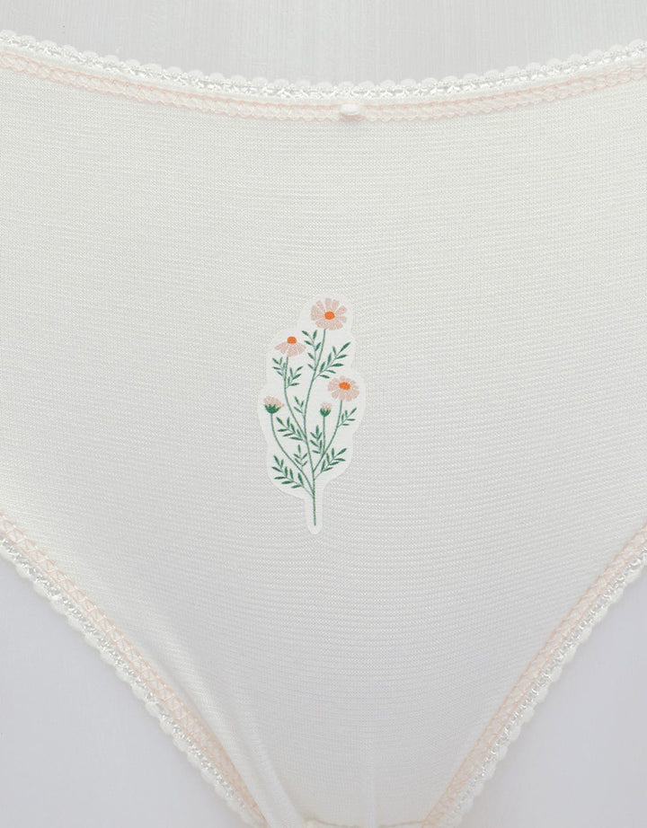Nevada Brief Mini Panty With Pink Petite Flower