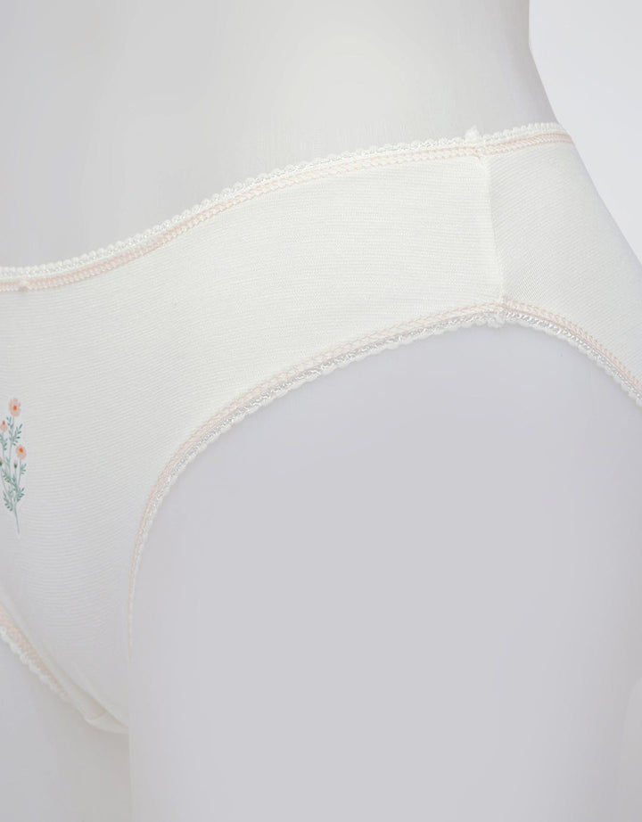Nevada Brief Mini Panty With Pink Petite Flower