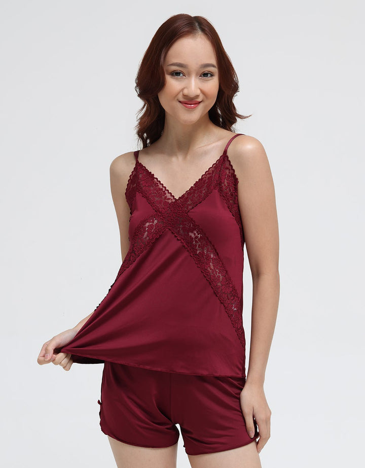 St. Yves Top Boxer With Kimono Neck