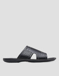 Watchout Stitches Texture Sandal Slides Pria